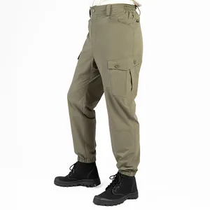 2024 Breathable Quick Drying Pants Multi Pocket Front Zipper Outdoor Casual Pants