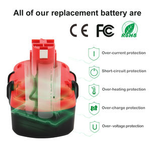 แบตเตอรี่เครื่องมือไร้สาย BAT025 BAT026 18V 3.5Ah NI-MH สำหรับเครื่องมือไฟฟ้า Bosch รุ่น GSB 18 VE-2 3860K PSB 18VE PSR 18VE 13618 1644K 1662 - Product Image 6