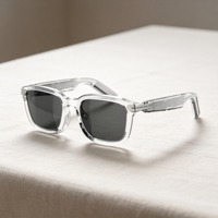 Lunettes Intelligentes Audio Sans Fil Bluetooth à Réduction de Bruit ENC pour Appels, 6h d'Autonomie, Charge Rapide Type-C, Protection UV, Prix de Gros B2B