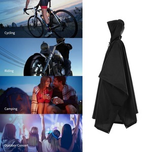 Impermeable 3 en 1 para Exteriores, con Capucha, <span class=keywords><strong>Sin</strong></span> <span class=keywords><strong>Mangas</strong></span>, para Motocicleta, Camping, Senderismo, Viajes, Escalada - Product Image 5