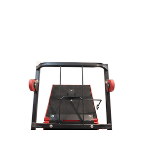 Appui-tête rembourré réglable de 40 pouces, chariot mécanique de voiture de Garage roulant avec 6 roues de 2 à 1/2 pouces roulettes d'une capacité de 150 kg - Product Image 4