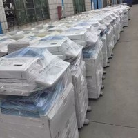 Восстановленный цветной копировальный аппарат Ricoh Aficio MP C5501, 55 стр/мин, А3, многофункциональное устройство (принтер, копир, сканер) для офиса
