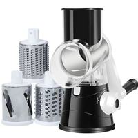 China Fabriek Multifunctionele Huishoudelijke Keuken Metalen Handleiding Groentesnijder Slicer Trommel Type Groentesnijder