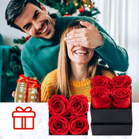 Konservierte Rose Muttertags- & Geburtstagsgeschenkbox 36x3x5 Zoll für Mama Freundin Ehefrau Oma