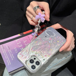 Coque de téléphone portable de luxe anti-chute à motif papillon Design minimaliste pour iPhone 11 12 13 14 <span class=keywords><strong>15</strong></span> Pro Max - Product Image 3