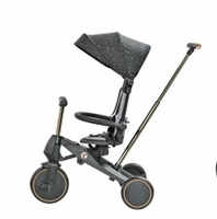 Soins pour bébé 4 en 1 enfant poussette tricycle tricycle à 3 roues fille pousser tricycles enfant en bas âge pour tricycle