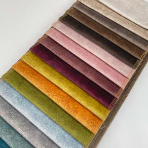 Низкий минимальный объем заказа технологии бархатная ткань для диванов 100% полиэстер 320GSM водонепроницаемый бесплатный образец обивка домашний Текстиль для дома деко ткани - Product Image 2