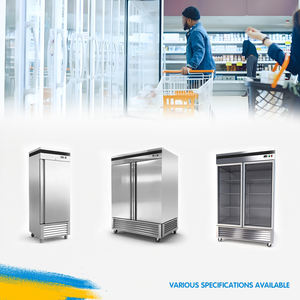X-MING ticari mutfak buzdolabı cam kapi dik dondurucu 201/304 paslanmaz çelik restoran buzdolabı - Product Image 6