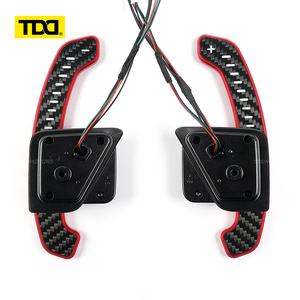 Palancas de cambio magnéticas de fibra de carbono TDD LED para Skoda 2019 Octavia VRS, palancas de cambio para volante - Product Image 1