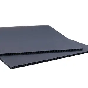 Customised 5mm Pp Plastic Corrugated Plate Polypropylene Material Colored Hollow Corex Sheet