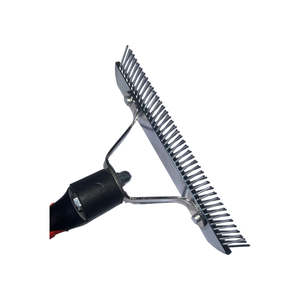 초대형 긴 머리 골든 리트리버 허스키 애완 동물 개 푸들 털 제거 흘리기 갈퀴 빗 - Product Image 5