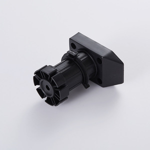 Pieds réglables en plastique pour armoires - Support épaissi, design moderne, montage facile - Pour meubles de cuisine, salon et salle à manger - Product Image 1