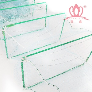 Bán trực tuyến của <span class=keywords><strong>nylon</strong></span> có thể gập lại nổi cá nuôi lưới cho nuôi trồng thủy sản cua lồng bẫy cá rô phi nuôi cá biển - Product Image 4