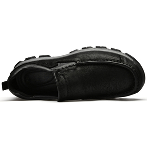 Scarpe Oxford da <span class=keywords><strong>Uomo</strong></span>, <span class=keywords><strong>Stivali</strong></span> da Lavoro e Outdoor, Slip-on e con Lacci, per Escursionismo e Backpacking, in Vera Pelle di Vacchetta - Product Image 3