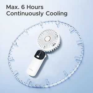 2024 Hot Sale 5 Speed Foldable Portable <b>USB</b> Rechargeable Outdoor Hotel Household Use Handheld Cooling <b>Mini</b> <b>Fan</b> Custom - Product Image 4