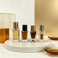 Botol Parfum Kaca Tipis Kosong Mini 5ml 10ml 15ml dengan Pompa Semprot
