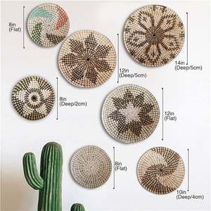 Decoraciones de spa, decoración de pared de Tailandia, decoración de bambú, Salas, nuevos artículos para el hogar, colgante de pared de macramé estrecho, decoración de vendedor superior - Product Image 4