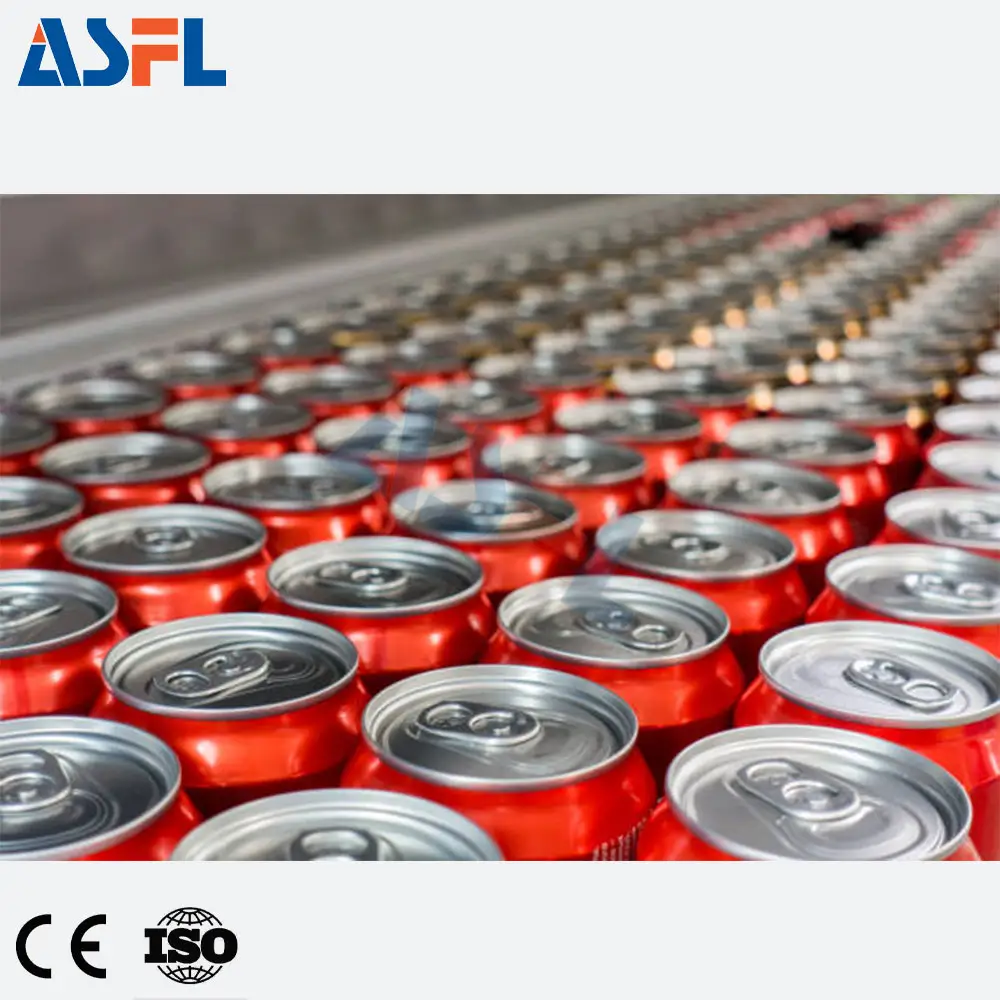 自動食品ソフトエナジードリンクフルーツジュース炭酸飲料充填ラインアルミニウム缶製造機メーカー