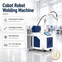 Système de soudage collaboratif, bras robotisé industriel 922mm 1400mm 1800mm, soudeuse MIG, soudage laser, apprentissage facile