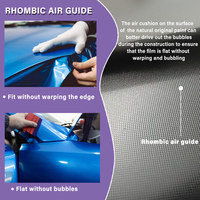 Film de protection de voiture en PVC brillant, effet caméléon magique, vinyle mat caméléon, film de protection de voiture, film de changement de couleur de carrosserie avec film de libération d'air