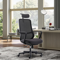Ensemble de meubles de bureau à domicile chaise d'ordinateur de direction de luxe chaise d'ordinateur pivotante réglable chaise ergonomique de bureau de travail