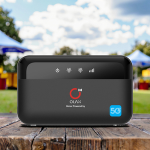 OLAX M100, Router Wifi Portátil con Batería de 10000 mAh, Wifi6 de Doble Banda, 4G, Ranura para Tarjeta SIM, Hotspot LTE, Módem de 150 Mbps - Product Image 1