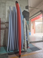 Protection de nez et de queue en EVA écologique pour le surf, en fibre de verre époxy de haute qualité, avec texture alvéolée IXPE et pare-chocs souple en HDPE