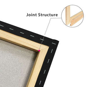 Toile noire d'artiste personnalisée avec cadre en bois planches de <span class=keywords><strong>peinture</strong></span> à l'huile planche de toile pour enfants <span class=keywords><strong>peinture</strong></span> de bricolage - Product Image 6