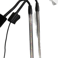 Lampu LED Akuarium Tahan Air Spektrum Penuh 5V USB Dapat Diredupkan Tiga Warna Dapat Disesuaikan Lampu Tangki Ikan PC