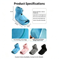 Compresse de Glace OEM Chaude et Froide pour Cheville et Pied – Longue Durée et Anti-Fuite, Couverture Complète pour Soulagement des Douleurs aux Pieds et Tendinite d'Achille