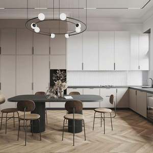 Paneles de Madera de Lujo para Villas, Paneles de Pared de Alta Gama para Interiores, Paneles de Madera Clásicos de Color Marrón al por Mayor - Product Image 5