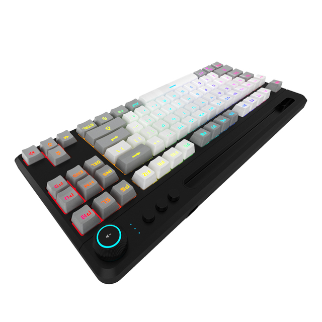 Hot Sale Portable Wireless Gaming Keyboard 87 Keys Switch Keyboard Gaming Backlit Ergonomic Mechanical Keyboard