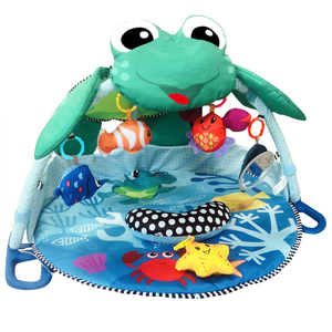 Tapis de jeu rampant en coton avec <span class=keywords><strong>12</strong></span> <span class=keywords><strong>chansons</strong></span> anglaises Puzzle Support de fitness éducatif musical pour enfants inspiré par Ocean World - Product Image 1