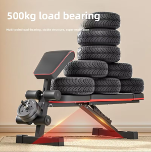 Banc de musculation réglable multifonctionnel pour presse, <span class=keywords><strong>fly</strong></span> et sit-up – Équipement <span class=keywords><strong>d</strong></span>'entraînement à domicile pour fitness intérieur - Product Image 4