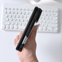 Nouveauté : Coque de téléphone DIY 2D à transfert thermique pour iPhone 18 Fold avec plaque arrière en aluminium détachable pour design de motifs personnalisés