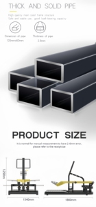 เครื่องออกกำลังกายขาแรดเครื่องออกกำลังกายแบบขาม้า - Product Image 4