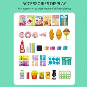 KSF 2025 plus récent semblant jouer épicerie <span class=keywords><strong>jouet</strong></span> Mini supermarché ensemble jeu de rôle <span class=keywords><strong>caisse</strong></span> <span class=keywords><strong>enregistreuse</strong></span> pour enfants meilleurs cadeaux enfants jouets - Product Image 3