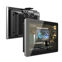 PC industriel tout-en-un avec écran tactile HMI, Windows 10, processeur Celeron J1900 Quad Core, construction en aluminium, NFC