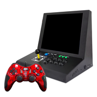 Mini machine de borne d'arcade avec écran LCD de 17 pouces, jeux PCB 10188 en 1