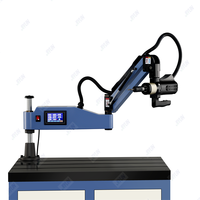 Mesin penyadap Cnc listrik Desktop, M12 M24 M30 M36 lengan mengetuk fleksibel