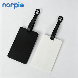 Étiquettes de bagages vierges imprimables UV en PVC souple avec carte insérable <span class=keywords><strong>pour</strong></span> l'identification des valises, cadeau promotionnel - Product Image 5
