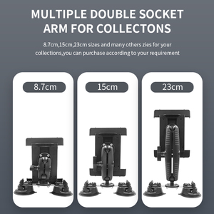 Support de tablette à triple ventouse avec base à ressort pour tablettes de 7 à 10 pouces avec étui de protection - Product Image 5