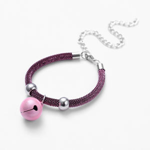 <span class=keywords><strong>Insolite</strong></span> Durable Décorer D'autres Coloré Tissé Pet Bell Collier Fournitures Colliers - Product Image 4