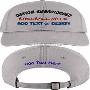 Casquette ZZB personnalisée, nouvelle tendance, lavage vintage, broderie du logo - Product Image 1