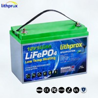 Batterie LiFePO4 12V 150AH Grade A 6000+ cycles profonds pour stockage domestique, avec BMS intelligent Bluetooth, connecteur Anderson, CE RoHS IP67, OEM ODM