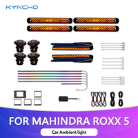 Lampes LED d'éclairage d'ambiance pour voiture Mahindra Thar, éclairage intérieur automobile, éclairage d'ambiance LED automobile