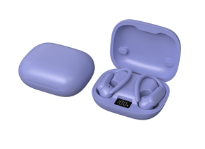 Écouteurs TWS BS Pro+ OWS à crochet d'oreille, intra-auriculaires sans fil, avec affichage LED, étui de charge, étanchéité IPX4, faible latence, OEM d'usine - Product Image 3