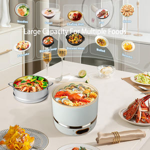 Sartén Eléctrica Automática de 4L, Tendencia 2026, con Revestimiento Cerámico, 500W, <span class=keywords><strong>Programable</strong></span>, para Uso Doméstico, Hoteles y Exteriores - Product Image 4