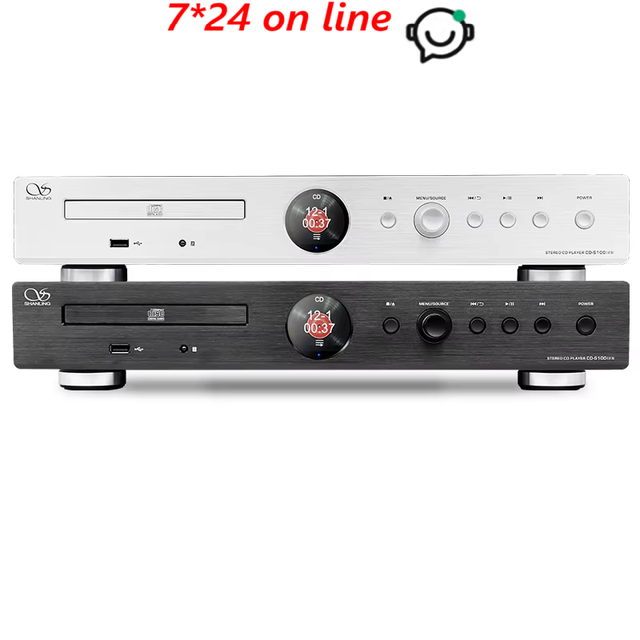 Shanling CD Player CD-S100 23 Version AK4493SEQ DAC 768kHz/32bit DSD512 TA8092 Operational Amplifier BT 5.0 USB Decoding