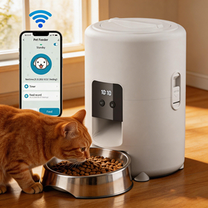 Automatic Pet <strong>Feeder</strong> 2L Smart <strong>Dog</strong> Cat Food Dispenser with <strong>Timer</strong> USB Battery Backup WiFi Camera Cat <strong>Feeder</strong> <strong>for</strong> Pets - Product Image 6